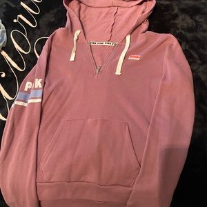 PINK Victoria’s Secret Quarter Zip Hoodie